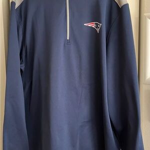 NHL Patriots Navy Quarter-Zip Pullover